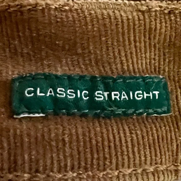 Lauren Classic Straight Corduroy Pants, size 12 - EUC - Picture 4 of 7